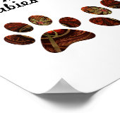 "Home is waar mijn baby's zijn" Poster voor afdruk (Hoek)