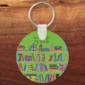 Home is waar mijn boeken zijn sleutelhanger (Voorkant)