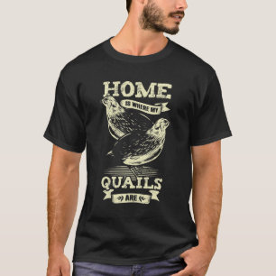 Home is waar mijn e-mails Dierenvriend cadeau zijn T-shirt