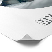 Home is waar mijn kat duwt aangepaste foto poster (Hoek)