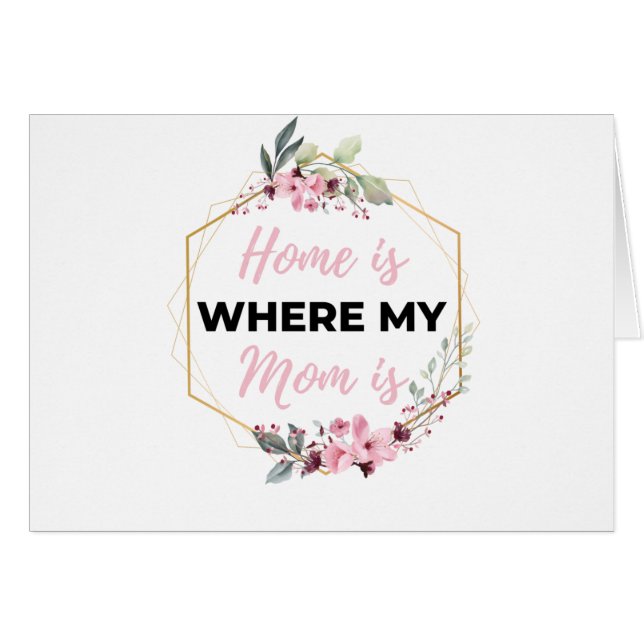 Home is waar mijn moeder zwart is (Voorkant Horizontaal)