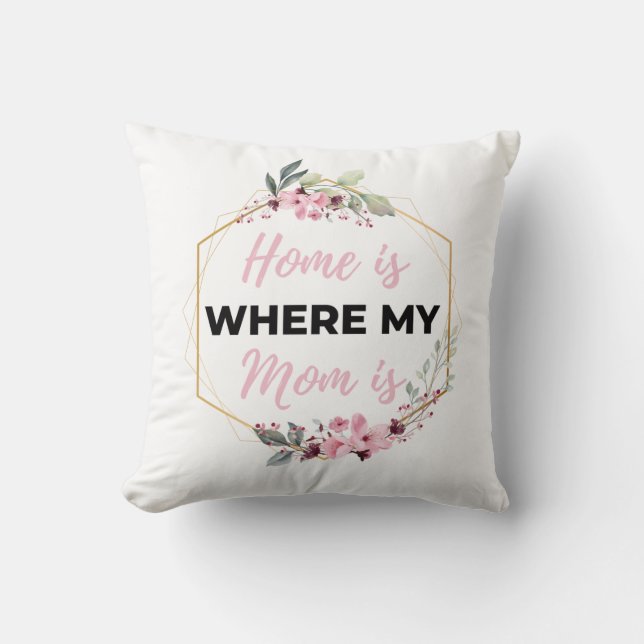 Home is waar mijn moeder zwart is kussen (Voorkant)