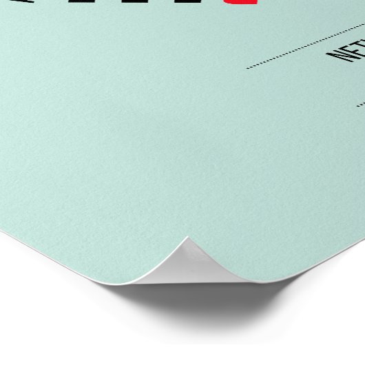 Home is waar mijn WiFi automatisch verbinding maak Poster (Hoek)