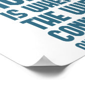 Home is waar WIFI automatisch verbindt Poster (Hoek)