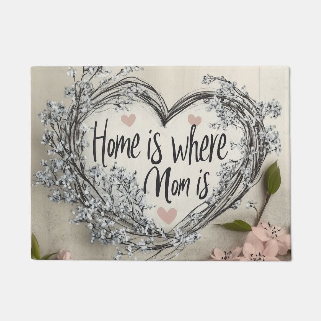Home is where Mom is Deurmat (Voorkant)
