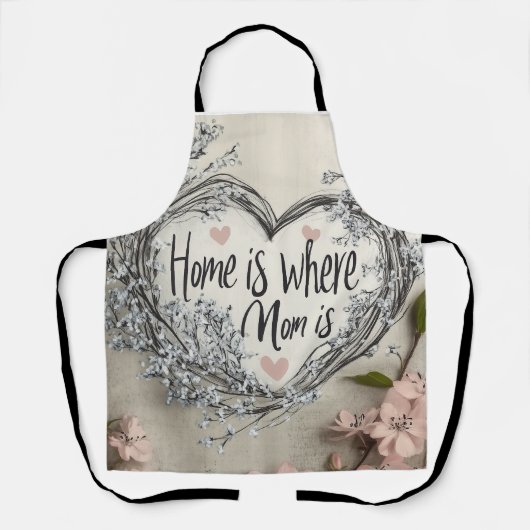 Home is where Mom is Schort (Voorkant)