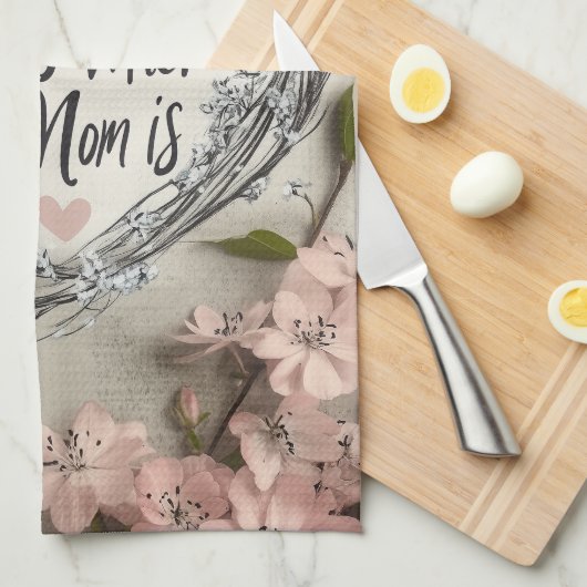 Home is where Mom is Theedoek (Quarter Fold)