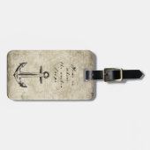 Home is where the anchor drops bagagelabel (Voorkant horizontaal)