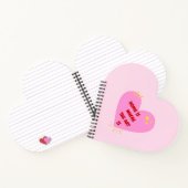 Home Is Where The Art Is – Cute Heart Inspirationa Notitieboek (Binnen)