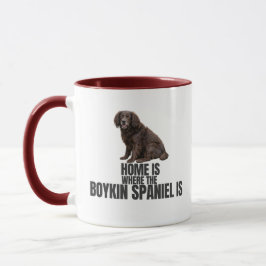 Home Is Where the Boykin Spaniel Is Coffee Mok