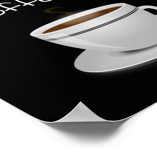 Home is where the coffee is poster (Hoek)