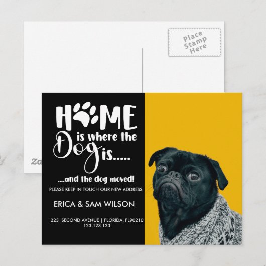 Home is Where the Dog is - Bewegende aankondiging (Voorkant / Achterkant)