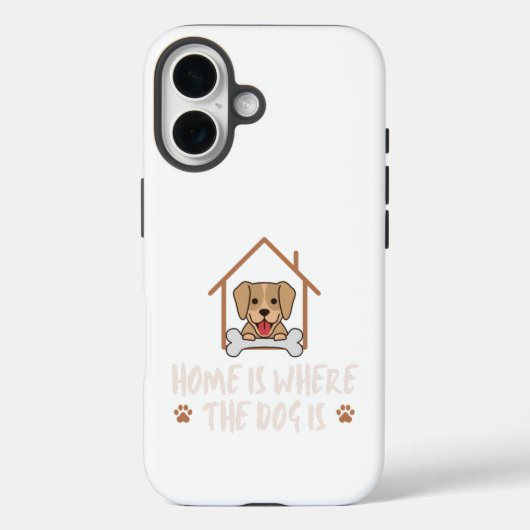 Home is where the Dog is Case-Mate iPhone Case (Achterkant)