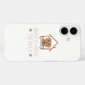 Home is where the Dog is Case-Mate iPhone Case (Achterkant (horizontaal))