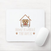 Home is where the Dog is Muismat (Met muis)