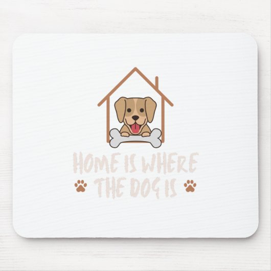 Home is where the Dog is Muismat (Voorkant)