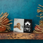 Home is Where the Dog Lives Foto Fotoplaat (Zijkant)
