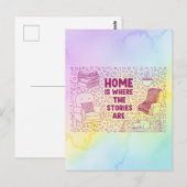 Home Is Where the Stories Are Briefkaart (Voorkant / Achterkant)