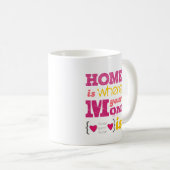 Home is where your mom is koffiemok (Voorkant rechts)