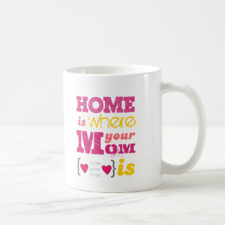 Home is where your mom is koffiemok