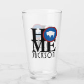 HOME Jackson Wyoming Glas (Achterkant)