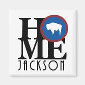 HOME Jackson Wyoming Magneet (Voorkant)