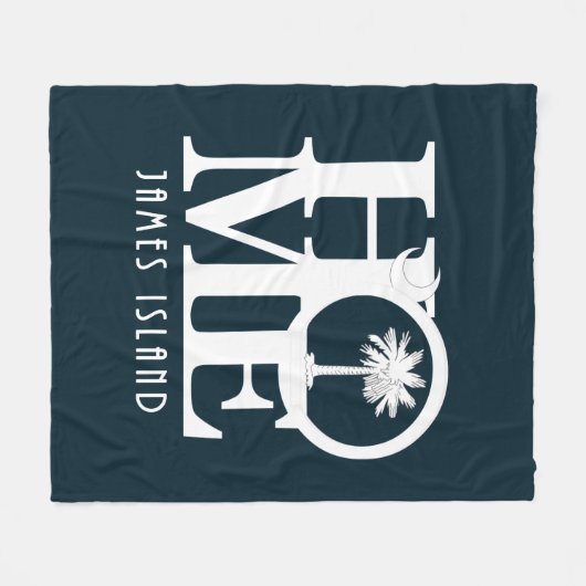 HOME James Island Fleece Deken (Voorkant (Horizontaal))