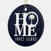 HOME James Island Keramisch Ornament (Links)
