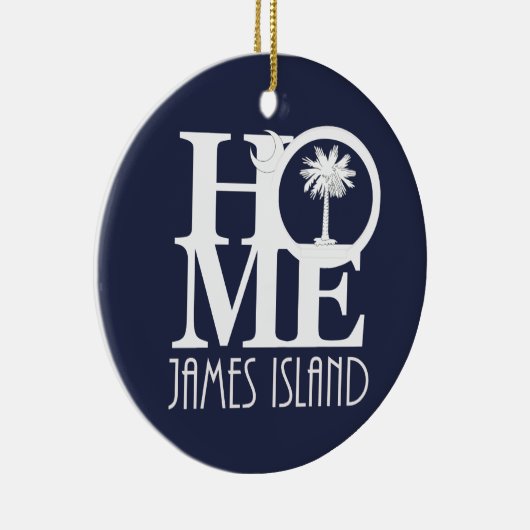 HOME James Island Keramisch Ornament (Rechts)