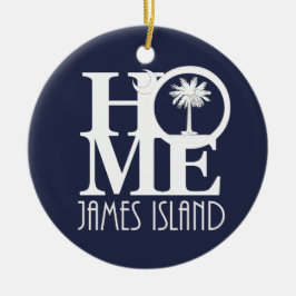 HOME James Island Keramisch Ornament