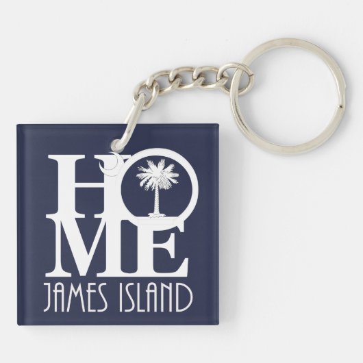 HOME James Island Sleutelhanger (Achterkant)