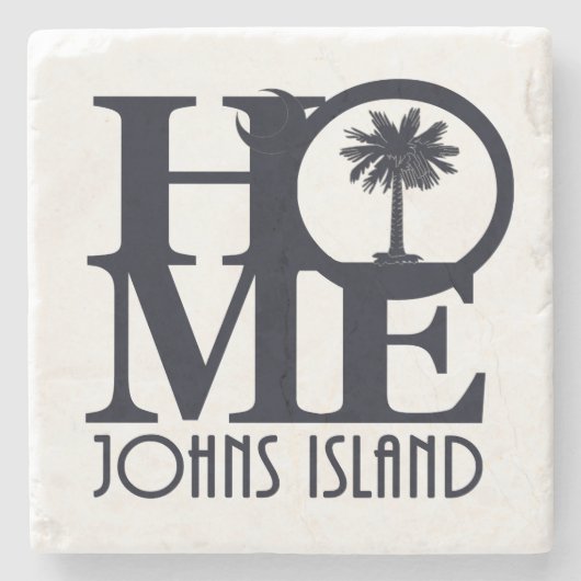 HOME Johns Island SC Stenen Onderzetter (Voorkant)
