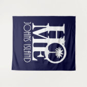 HOME Johns Island SC Wandkleed (Voorkant (horizontaal))