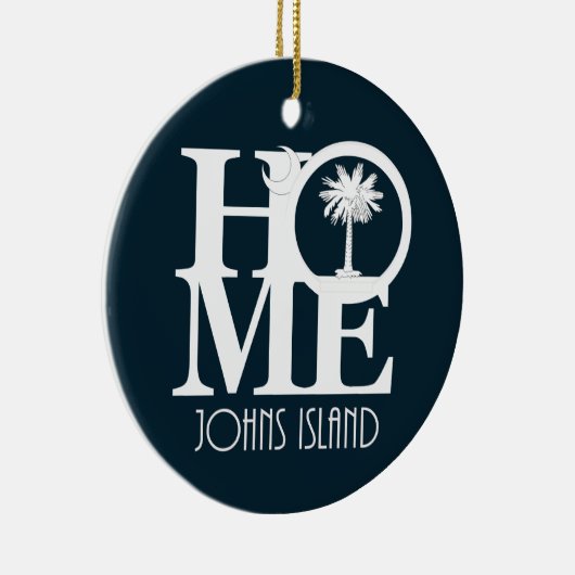 HOME Johns Island, South Carolina Keramisch Ornament (Rechts)