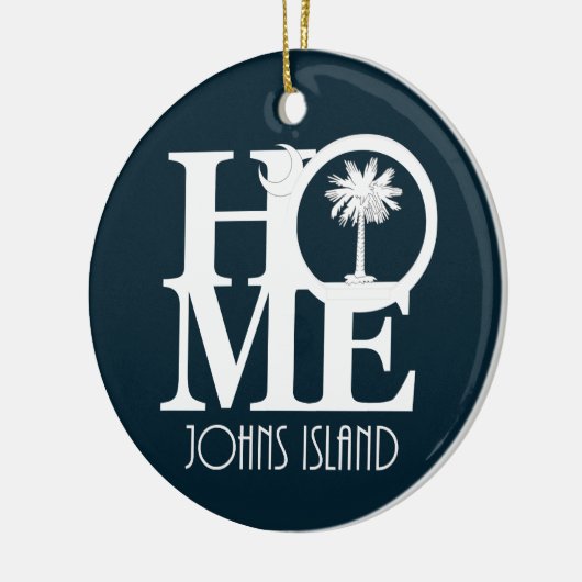 HOME Johns Island, South Carolina Keramisch Ornament (Links)