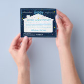 Home Jubileum Real Estate Briefkaarten Flyer (Hand)