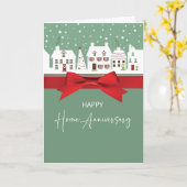 Home Jubileum Realtor naar Client Winterhuizen Kaart (Gele Bloem)