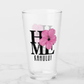 HOME Kahului Pink Glas (Voorkant)