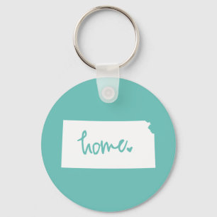 Home Kansas Aangepaste kleur Sleutelhanger