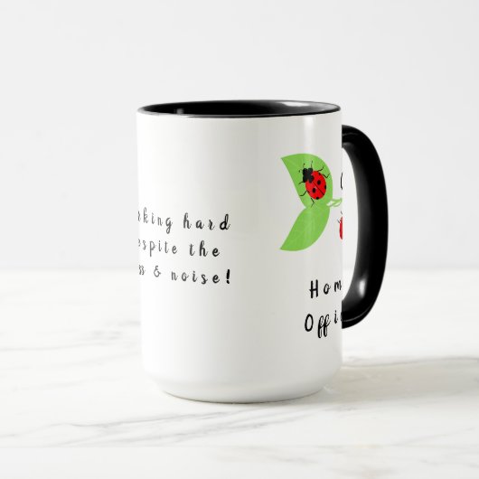 Home Kantoor Cute Coffee Combo Mok (Voorkant rechts)