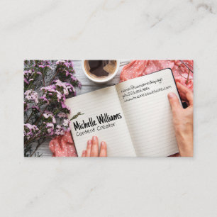 Home Kantoor Desk Werkruimte Visitekaartje