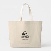 Home & Kantoor Pro Schoonmaak Grote Tote Bag (Achterkant)