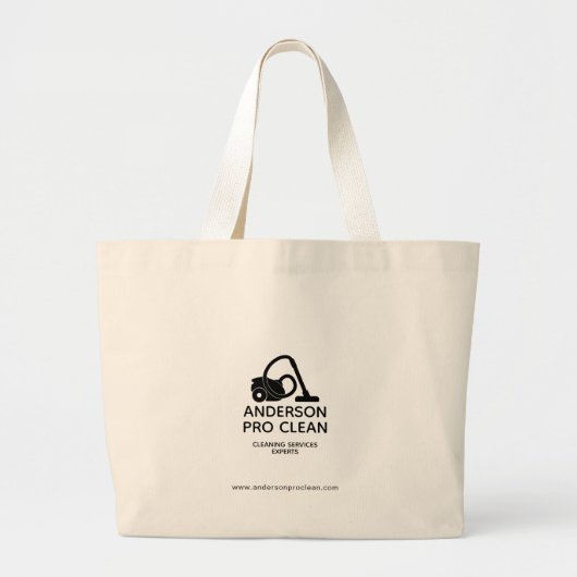 Home & Kantoor Pro Schoonmaak Grote Tote Bag (Voorkant)