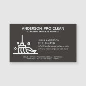 Home & Kantoor Pro Schoonmaak Magnetisch Visitekaa (Voorkant)