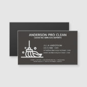 Home & Kantoor Pro Schoonmaak Magnetisch Visitekaa (Voorkant / Achterkant)