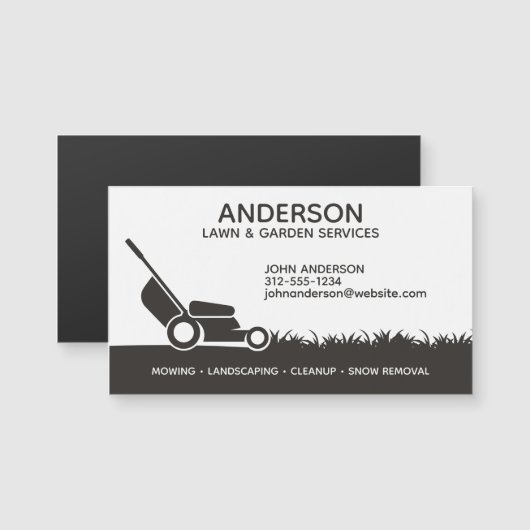 Home & Kantoor Pro Schoonmaak Magnetisch Visitekaa (Voorkant / Achterkant)