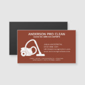 Home & Kantoor Pro Schoonmaak Magnetisch Visitekaa (Voorkant / Achterkant)