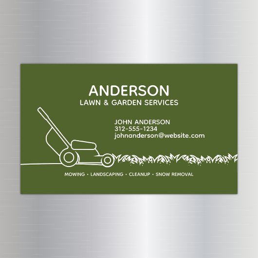 Home & Kantoor Pro Schoonmaak Magnetisch Visitekaa