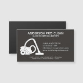 Home & Kantoor Pro Schoonmaak Magnetisch Visitekaa (Voorkant / Achterkant)