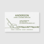 Home & Kantoor Pro Schoonmaak Magnetisch Visitekaa (Voorkant)